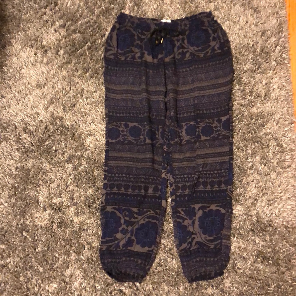 Patterned joggers